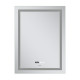 Зеркало Mixxus Premium FLASH MR21-60x80 (LED Touch, Anti-fog, димер, часы)