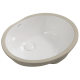Раковина врезная под столешницу MIXXUS PREMIUM TOPPER-1701 495х405х205mm с переливом