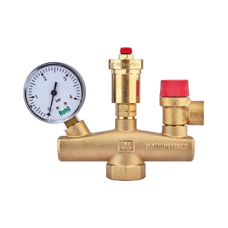 Группа безопасности котла Roho R2112-100-1" (3 бар)