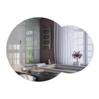 Зеркало Mixxus Premium TOPPER MC01-100x75 (LED Touch, Anti-fog, димер (3-6,5kK)