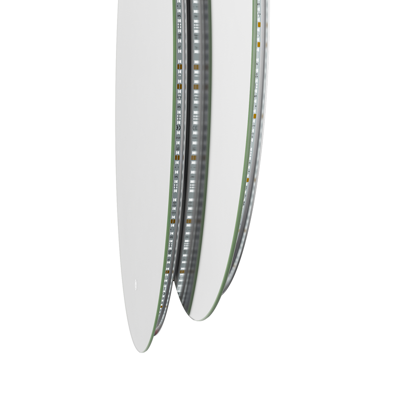 Зеркало Mixxus Premium TOPPER MC01-100x75 (LED Touch, Anti-fog, димер (3-6,5kK)