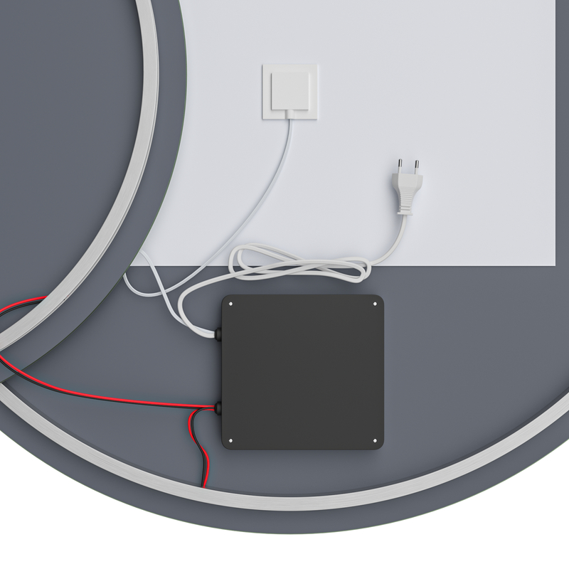 Зеркало Mixxus Premium TOPPER MC01-100x75 (LED Touch, Anti-fog, димер (3-6,5kK)