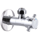 Кран для подключения сантехприборов Koer KR.517 - 1/2x3/8