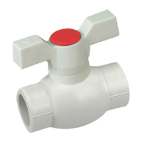 Кран шаровый PPR КШ Koer (бабочка) для горячей воды 20 (Koer K0181.PRO)