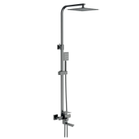 Душевая колонна MIXXUS KUB-009-J GRAPHITE со смесителем из нержавеющей стали SUS304