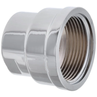 Муфта редукционная 1"х1-1/4" (хром) Koer KF.C1012.chr