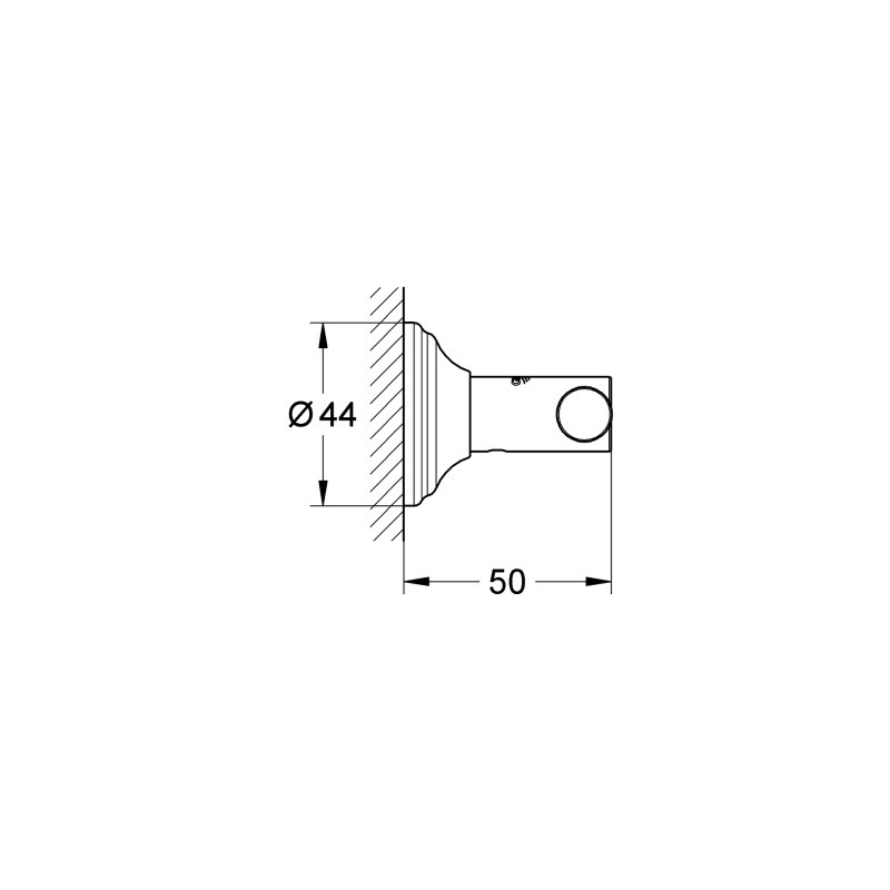 Крючок для халата Grohe Essentials Authentic