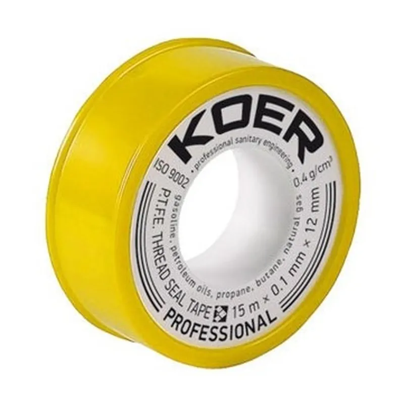 ФУМ стрічка для газу Koer ST-02 15M*0.1mm*12mm