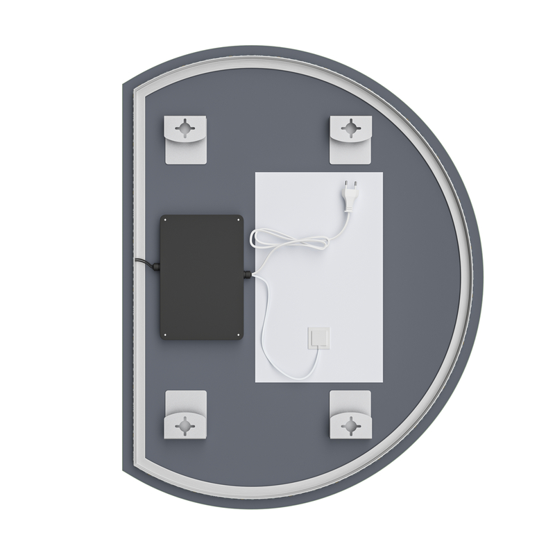 Зеркало Mixxus Premium TOPPER MS01-90x70-REVERSE (LED Touch, Anti-fog, димер (3-6,5kK))