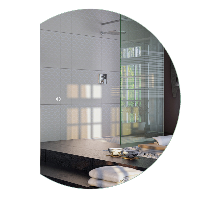 Зеркало Mixxus Premium TOPPER MS01-90x70-REVERSE (LED Touch, Anti-fog, димер (3-6,5kK))