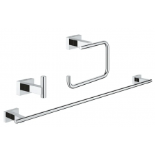 Набір аксесуарів 3 в 1 Grohe Essentials Cube New