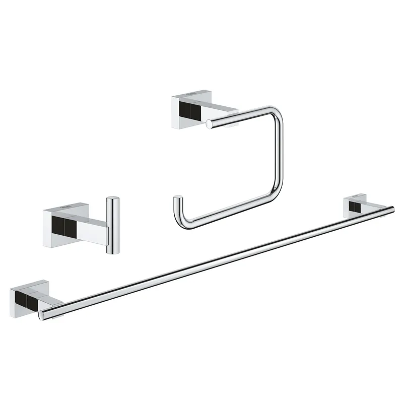 Набор аксессуаров 3 в 1 Grohe Essentials Cube New