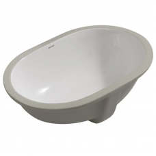 Раковина врізна під стільницю MIXXUS PREMIUM ELLIPSE-1701 570х385х205mm з переливом