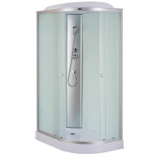 Душова кабіна без гідромасажу Mixxus WAVE SB02-120x80x215-L-FB SATIN з низьким піддоном