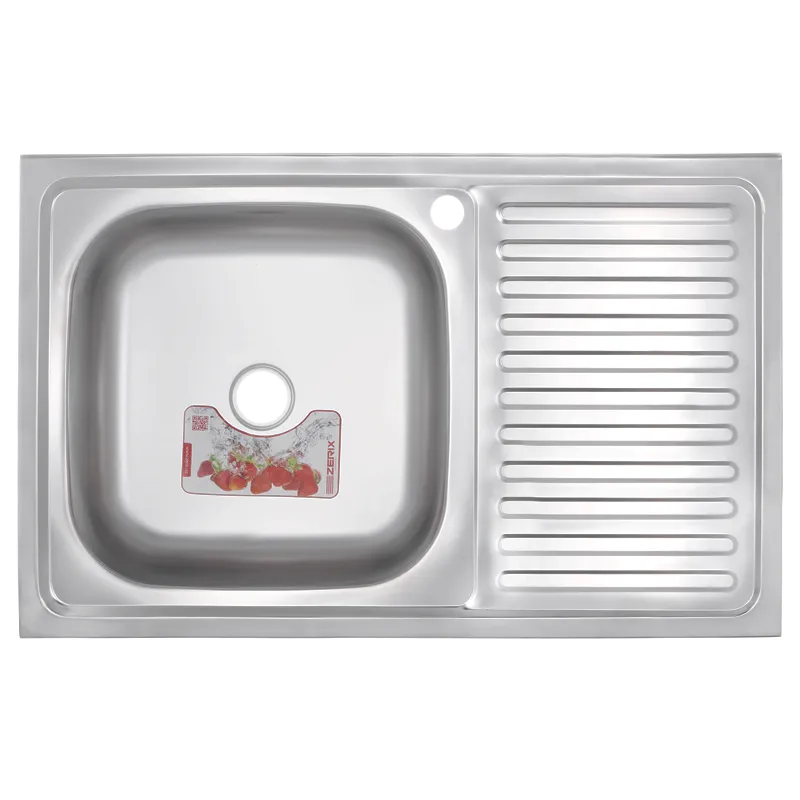 Мойка кухонная Zerix Z8050L-06-160MD (micro decor)