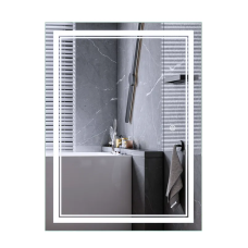 Дзеркало Mixxus Premium QUADRO MR20-80x60-REVERSE (LED Touch, Анти-туман, димер)