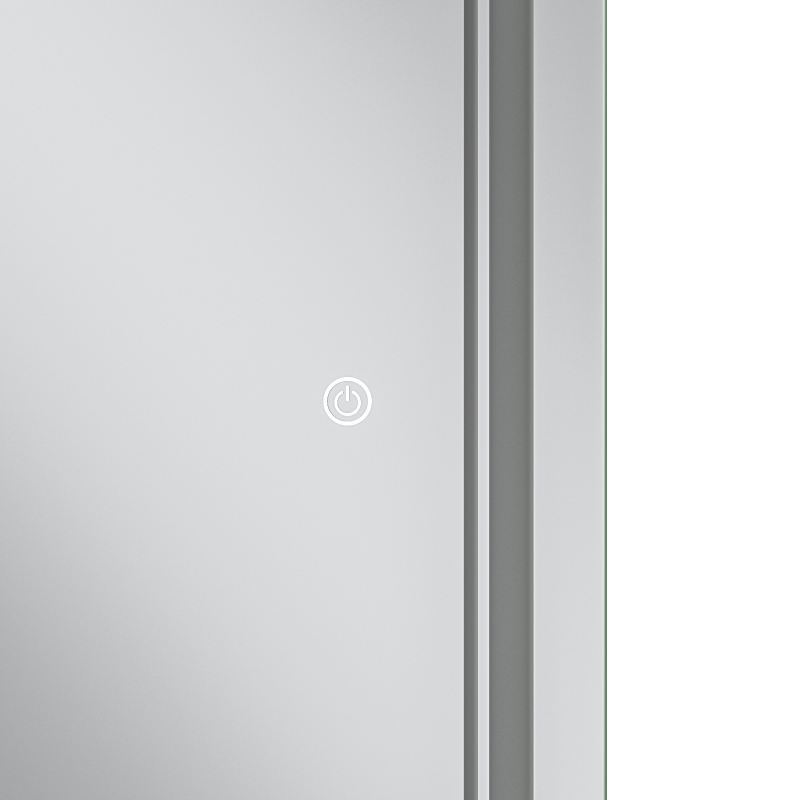 Зеркало Mixxus Premium QUADRO MR20-80x60-REVERSE (LED Touch, Anti-fog, димер)