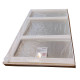 Душова перегородка Koer SR SP01-120x200-TR-01 Walk-In прозоре скло Easy Clean 8мм, хром (KR53)