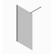 Душова перегородка Koer SR SP01-120x200-TR-01 Walk-In прозоре скло Easy Clean 8мм, хром (KR53)