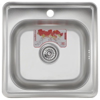 Мойка кухонная Zerix Z4848-06-160D (decor)