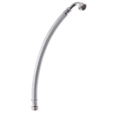 Антивибрационный шланг Vodomet DS-5207-55 нерж.сталь, гайка-латунь, 1", D-27мм., L-55см.