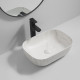 Раковина накладная Mixxus Premium DIVERSE-0112 MARBLE 455х325х135mm