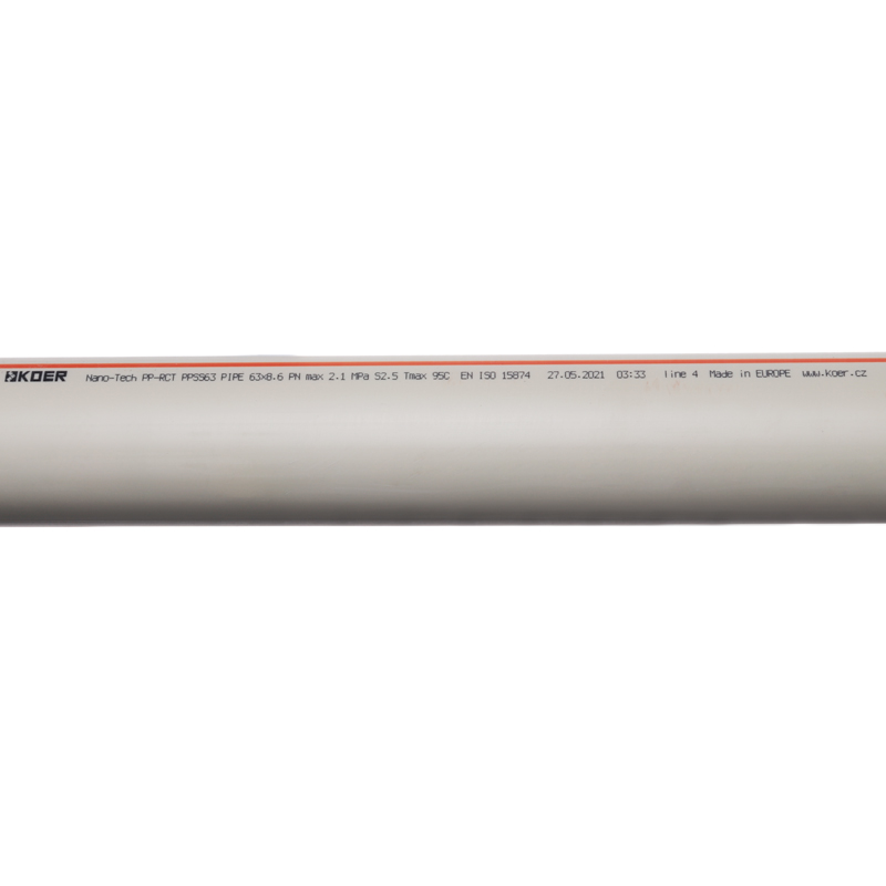 Труба PN16 Koer PPR 63x8,6