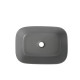 Раковина накладная Mixxus Premium DIVERSE-0116 GRAY 455x330x135mm