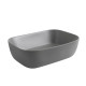 Раковина накладная Mixxus Premium DIVERSE-0116 GRAY 455x330x135mm