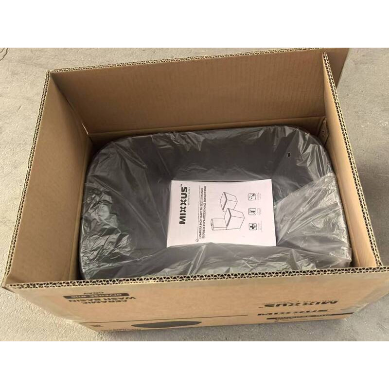 Раковина накладная Mixxus Premium DIVERSE-0116 GRAY 455x330x135mm