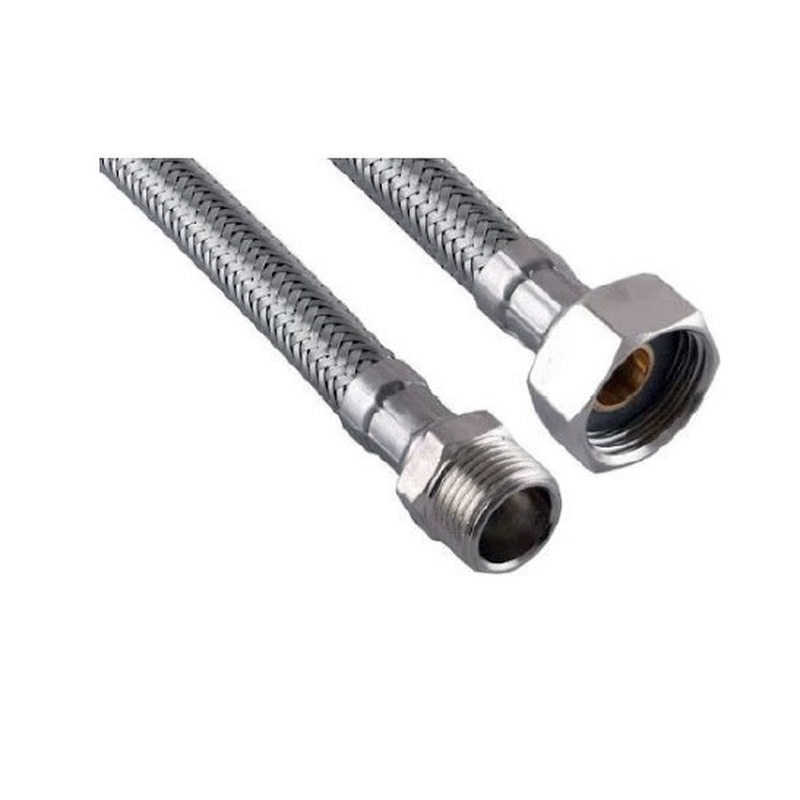 Гибкая подводка Zerix ZHN-02-FM1/2"-030 (нейлоновая оплетка, гайки нерж)