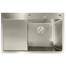 Мойка из нержавеющей стали MIXXUS MH7849R NANO-SILVER (3.0/0.8) цвет нержавейка