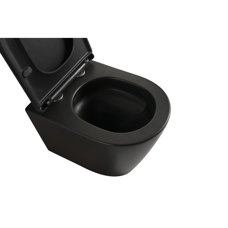Комплект унитаз с инсталляцией для унитаза Mixxus Premium BEVEL-SET-2101 BLACK система смыва TORNAD