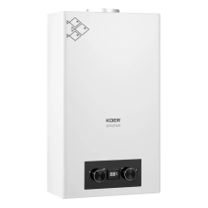 Газовая колонка Koer KWH.G0110 WHITE дымоходная 10 л/мин, цвет белый