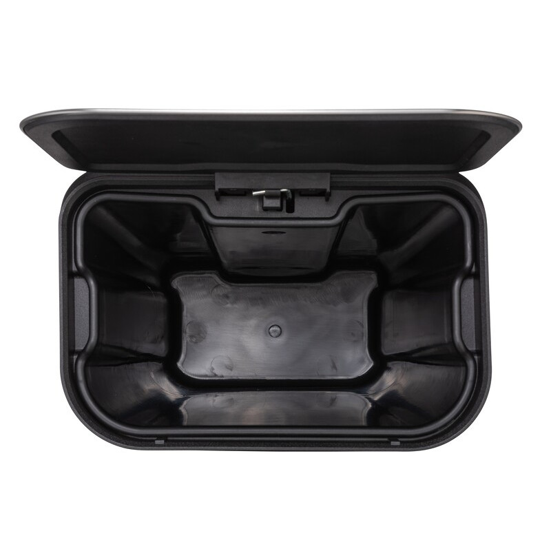 Мусорное ведро с плавным закрытием прямоугольное Mixxus Cubic-TC0112 SS Color 12л цвет нержавейка (