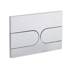 Панель смыва Koer KT-0604-01 240x160x10mm пластиковая, закругленная кнопка