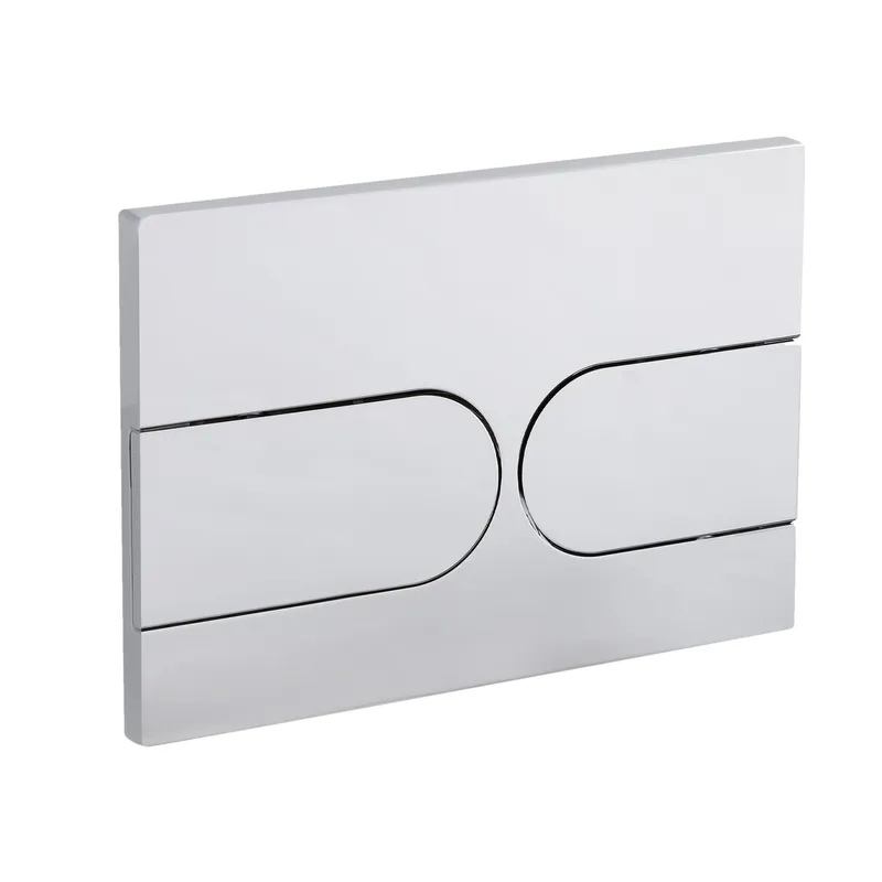 Панель смыва Koer KT-0604-01 240x160x10mm пластиковая, закругленная кнопка
