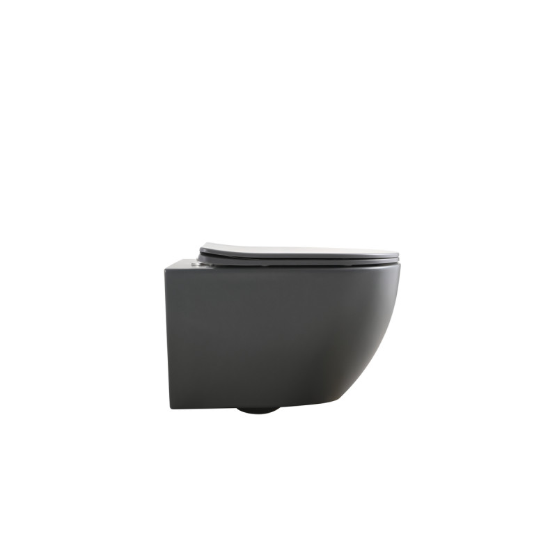 Унитаз подвесной Mixxus Premium ELLIPSE-0309-T1 GRAY 530x360x350mm система смыва TORNADO 1.0 (MP665