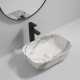 Раковина накладная MIXXUS PREMIUM DIVERSE-0114 MARBLE 455х325х135mm