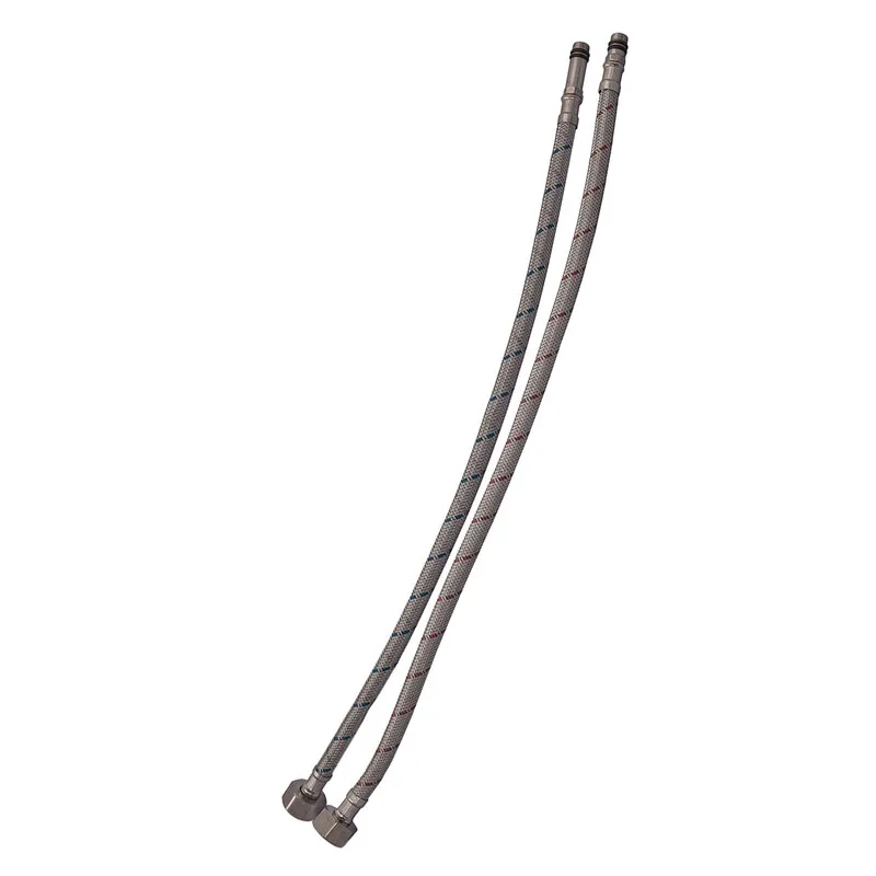 Гибкая подводка Champion FH-01-F1/2"xM10-80 нержавейка (пара)