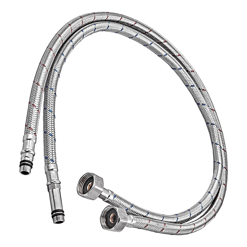 Гибкая подводка Champion FH-01-F1/2"xM10-80 нержавейка (пара)
