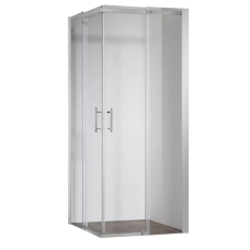 Душевая кабина без поддона Koer SR SC03-90x90x200-TR-01 прозрачное стекло Easy Clean 6мм, хром (KR5