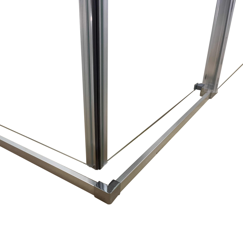 Душевая кабина без поддона Koer SR SC03-90x90x200-TR-01 прозрачное стекло Easy Clean 6мм, хром (KR5