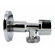 Кран вентильный Koer 1/2x3/8 с накидной гайкой (KR.510)