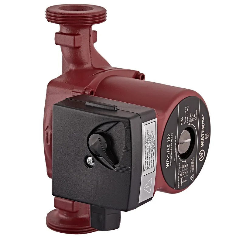 Насос циркуляционный Waterpro WP25/40-180 с кабелем, без гаек