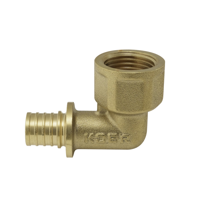 Уголок переходной с ВР Koer KA.L06F-16 - 16(2.2mm) x 1/2"F