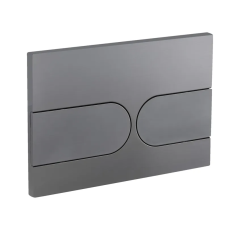 Панель смыва Koer KT-0604-07 240x160x10mm пластиковая, закругленная кнопка