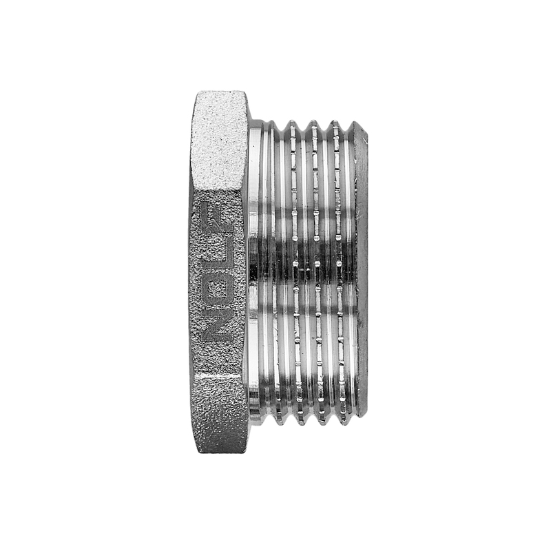 Футорка Nolf NFC.F0610-N-1"Mx1/2"F никелированная