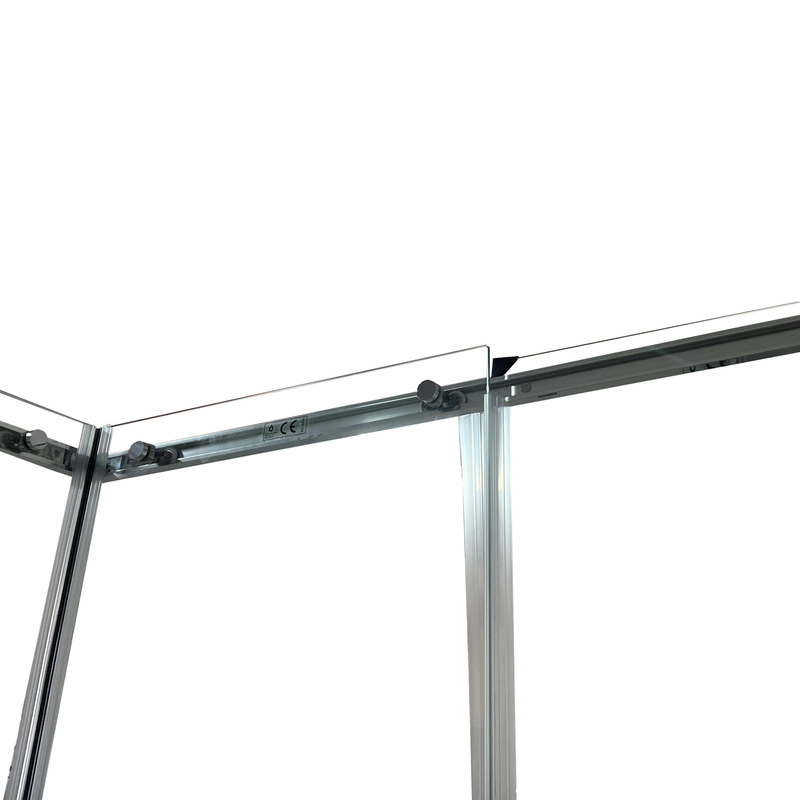 Душевая кабина без поддона Koer SR SC03-100x100x200-TR-01 прозрачное стекло Easy Clean 6мм, хром (K