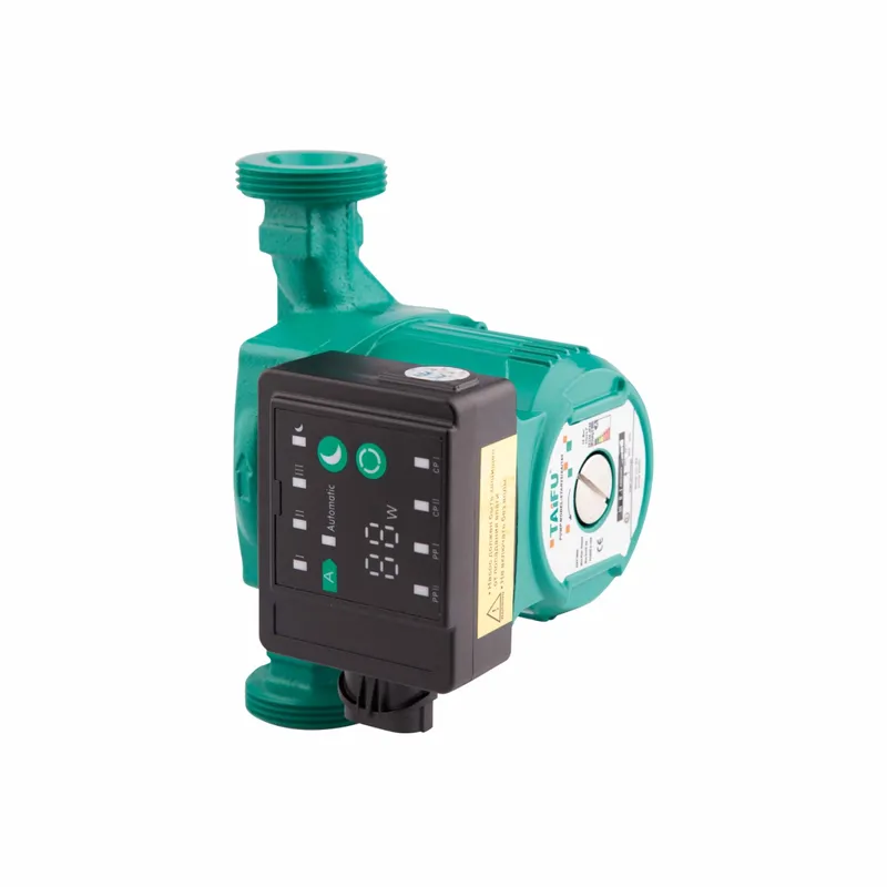 Насос циркуляционный энергосберигающий Taifu star25/4A/180 Н=4М, Q=2,4кбМ, P=22Вт (с кабелем и гайк